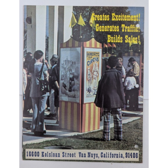 The Wonderful World Of the Circus Ephemera Photos Brochure Negatives Lot - Picture 3 of 14